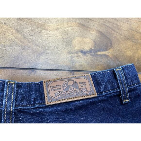 Vintage Rockies Women's Jeans 15/16 Bareback Western Cowboy Rodeo Rocky Mountain - Picture 8 of 11